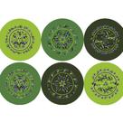 Tecido Estampado para Patchwork - Oriente Divino Arranjo : Pratos Verde (0,95x1,40)