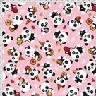 Tecido Estampado para Patchwork - Pandas Baby Cor 2078 (0,50x1,40)