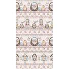 Tecido Estampado para Patchwork - Páscoa : Faixas (0,50x1,40)