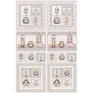 Tecido Estampado para Patchwork - Páscoa : Painel (0,50x1,40)