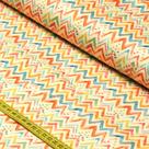 Tecido Estampado para Patchwork - Pela Cidade : Chevron (0,50x1,50)