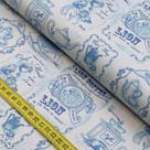 Tecido Estampado para Patchwork - Provençal : Azul (0,50x1,40)