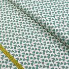Tecido Estampado para Patchwork - Sonho e Magia: Balões De Corações Jade (0,50x1,40)