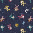 Tecido Estampado para Patchwork - Turma da Mônica: Astronautas (0,50x1,40)
