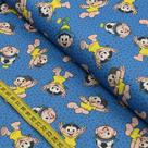 Tecido Estampado para Patchwork - Turma da Mônica : Festejando (0,50x1,40)