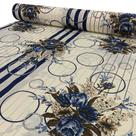 Tecido Estampado Tricoline MIsta 1M x 2,50 de Largura 80% Algodão 20% Poliester