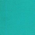 Tecido Fast Patch Termodinâmico 24x35cm - Poá Azul Turquesa e Branco