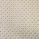 Tecido Fleece Peluciado Dimple Dot 152 cm de largura, macio e aconchegante