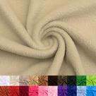 Tecido Fleece Taupe 100% Poliéster Rolo de 20 Jardas 152 cm Tecido Fleece Taupe 100% Poliéster Rolo de 20 Jardas 152 cm