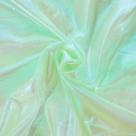Tecido: gaze, organza, 150 cm de largura, 10 m de comprimento, iridescente, verde claro Tecido: gaze, organza, 150 cm de largura, 10 m de comprimento, iridescente, verde claro