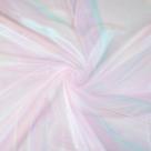 Tecido: gaze, organza, 150 cm de largura, 10 m de comprimento, rosa iridescente