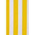 Tecido Gorgurinho Listrado Amarelo e Branco - 1,50m de Largura