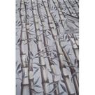 Tecido Impermeável Acqua Linea Bambu Cinza - 1,40m de Largura
