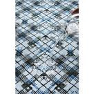Tecido Impermeável Acqua Linea Xadrez Verde Moderno - 1,40m de Largura Tecido Impermeável Acqua Linea Xadrez Verde Moderno - 1,40m de Largura
