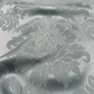 Tecido Jacquard 100% Poliéster Medalhão Cinza - 2,80m de Largura Tecido Jacquard 100% Poliéster Medalhão Cinza - 2,80m de Largura