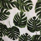 Tecido Jacquard Costela de Adão com Fundo Branco - 1,40m de Largura