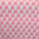 Tecido Jacquard Estampado Capitonê Rosa - 1.40m de Largura Tecido Jacquard Estampado Capitonê Rosa - 1.40m de Largura