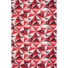 Tecido Jacquard Estampado Evolution Marsala - 1,40m de Largura