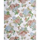 Tecido Jacquard Estampado Floral Rosa Envelhecido - 2,80m de Largura