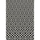 Tecido Jacquard Estampado Geométrico Preto e Branco - 1,40m de Largura
