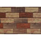 Tecido Jacquard Estampado Madeira Tradicional (Desenho Sentido Largura) - 2,80m de Altura