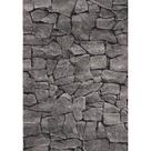 Tecido Jacquard Estampado Pedra Cinza - 1,40m de Largura