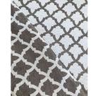 Tecido Jacquard Fio Tinto Geométrico Cinza- 1,40m de Largura Tecido Jacquard Fio Tinto Geométrico Cinza- 1,40m de Largura