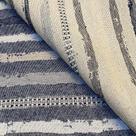 Tecido Jacquard Fio Tinto Listras Azul - 2,80m de Largura