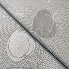 Tecido Jacquard Fio Tinto Pêssego Cinza - 2,80m de Largura