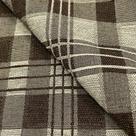 Tecido Jacquard Fio Tinto Versalhes Xadrez Marrom - 2,80m de Largura