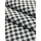 Tecido Jacquard Fio Tinto Xadrez Preto e Branco - 2,80m de Largura