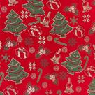 Tecido Jacquard Luxo Árvore de Natal - Largura 2.80m