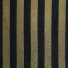 Tecido Jacquard Luxo Preto com Dourado - Largura 2.80m