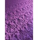 Tecido Jacquard Tradicional Adamascado Roxo - 2,80m de Largura