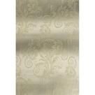 Tecido Jacquard Tradicional Arabesco Bege Marfim - 2,80m de Largura
