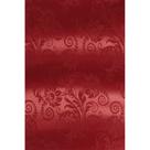 Tecido Jacquard Tradicional Arabesco Vermelho - 2,80m de Largura