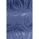 Tecido Jacquard Tradicional Argolas Azul Marinho - 2,80m de Largura