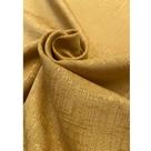 Tecido Jacquard Tradicional Falso Liso Dourado Ouro Vibrante - 2,80m de Largura