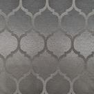 Tecido Jacquard Tradicional Geométrico Cinza Chumbo - 2,80m de Largura