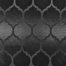 Tecido Jacquard Tradicional Geométrico Preto - 2,80m de Largura