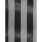 Tecido Jacquard Tradicional Listrado Preto e Cru - 2,80m de Largura