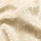 Tecido Jacquard Tradicional Litúrgico Arabesco Pérola - 2,80m de Largura