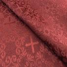 Tecido Jacquard Tradicional Litúrgico Vinho Marsala - 2,80m de Largura