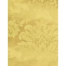 Tecido Jacquard Tradicional Medalhão Amarelo Bebê - 2,80m de Largura