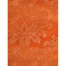 Tecido Jacquard Tradicional Medalhão Laranja Escuro - 2,80m de Largura