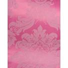 Tecido Jacquard Tradicional Medalhão Rosa Pink Chiclete - 2,80m de Largura