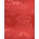 Tecido Jacquard Tradicional Medalhão Vermelho - 2,80m de Largura