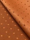 Tecido Jacquard Tradicional Poá Terracota - 2,80m de Largura