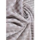 Tecido Jacquard Tradicional Xadrez Cinza e Crú - 2,80m de Largura Tecido Jacquard Tradicional Xadrez Cinza e Crú - 2,80m de Largura