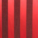 Tecido Jacquard Vermelho com Preto Listrado 2.80m de Largura